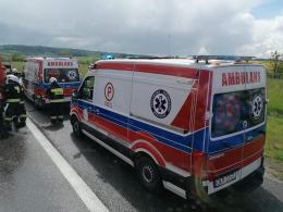 Wypadek na opolskim odcinku A4. Wśród poszkodowanych była dwójka dzieci