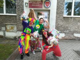 Animatorzy z Fundacji dr Clown również zadbali o małych pacjentów w Dzień Dziecka
