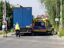Tragedia na przejeździe kolejowym w Opolu. Nie żyje rowerzysta