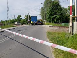 Tragedia na przejeździe kolejowym w Opolu. Nie żyje rowerzysta