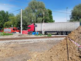 Tragedia na przejeździe kolejowym w Opolu. Nie żyje rowerzysta