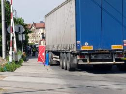 Tragedia na przejeździe kolejowym w Opolu. Nie żyje rowerzysta