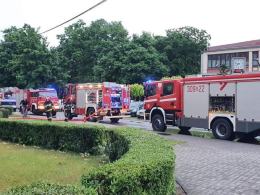 4 zastępy straży interweniowały w Ozimku. Z mieszkania wydobywał się dym
