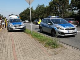 Wypadek w Lędzinach. Jedna osoba trafiła do szpitala