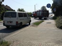 Wypadek w Lędzinach. Jedna osoba trafiła do szpitala