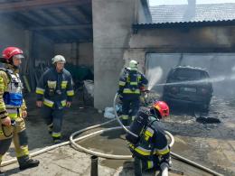 Pożar stodoły w Mechnicy. W akcji 10 zastępów straży