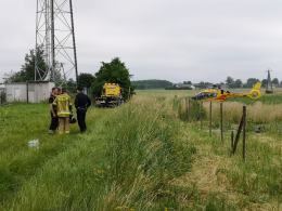 Wypadek autobusu z dziećmi w Jełowej. Rannych 6 dzieci