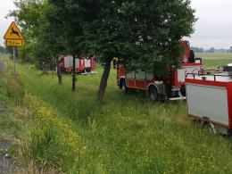 Wypadek autobusu z dziećmi w Jełowej. Rannych 6 dzieci