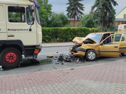 Wypadek w Dobrzeniu Wielkim