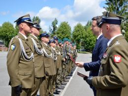 Żołnierze obchodzili święto 10 Opolskiej Brygady Logistycznej
