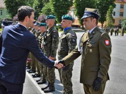 Żołnierze obchodzili święto 10 Opolskiej Brygady Logistycznej