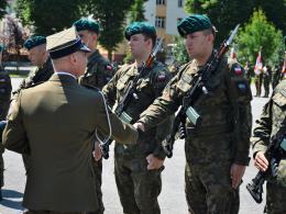 Żołnierze obchodzili święto 10 Opolskiej Brygady Logistycznej