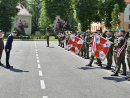 Żołnierze obchodzili święto 10 Opolskiej Brygady Logistycznej