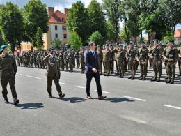 Żołnierze obchodzili święto 10 Opolskiej Brygady Logistycznej