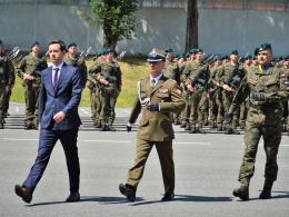 Żołnierze obchodzili święto 10 Opolskiej Brygady Logistycznej