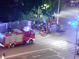 Samochód osobowy zderzył się z cysterną. Groźny wypadek na skrzyżowaniu w Opolu