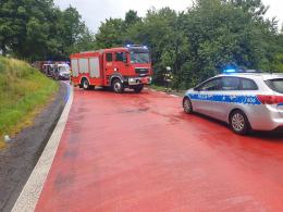 3 kobiety w szpitalu po wypadku drogowym pod Nysą. Sprawca pijany