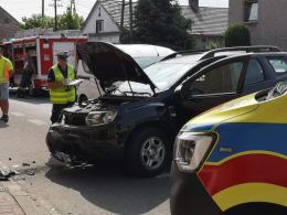 Wypadek w Nakle. Kierujacy samochodem osobowym uderzył w budynek