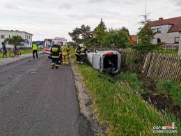Dachowanie pojazdu w powiecie oleskim