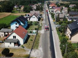 Chróścice: Podczas prac drogowych uszkodzono rurę z gazem