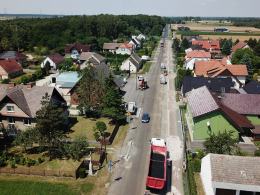 Chróścice: Podczas prac drogowych uszkodzono rurę z gazem