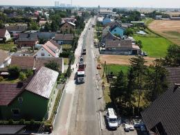 Chróścice: Podczas prac drogowych uszkodzono rurę z gazem