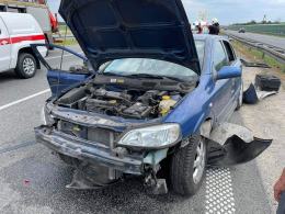 Zderzenie kilku pojazdów na 209 km autostrady A4. Lądował śmigłowiec LPR