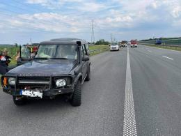 Zderzenie kilku pojazdów na 209 km autostrady A4. Lądował śmigłowiec LPR