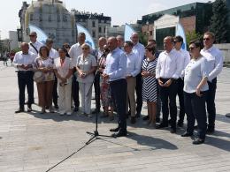 Przedstawiciele Koalicji Obywatelskiej prezentują program #KierunekPrzyszłość