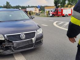 Nieuwaga kierowców poskutkowała groźnie wyglądająca kolizją
