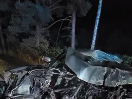 Tragiczny wypadek w powiecie kluczborskim. Kierowca Volkswagena zginął na miejscu