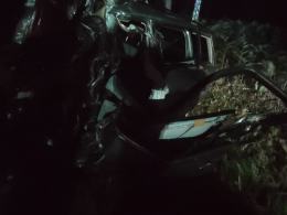 Tragiczny wypadek w powiecie kluczborskim. Kierowca Volkswagena zginął na miejscu