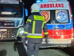 Tragiczny wypadek w powiecie kluczborskim. Kierowca Volkswagena zginął na miejscu
