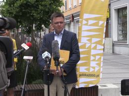 Szymon Hołownia w Opolu. To kolejny przystanek w ramach cyklu #PoznajMysię