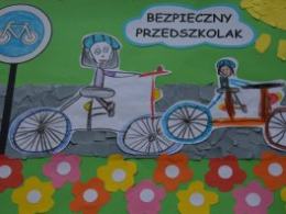 Przepiękne prace przedszkolaków w konkursie "Bezpieczny przedszkolak"
