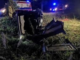 Śmiertelny wypadek w gminie Pokój. Jeden z podróżujących pijany
