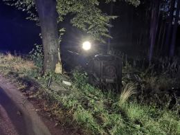 Śmiertelny wypadek w gminie Pokój. Jeden z podróżujących pijany