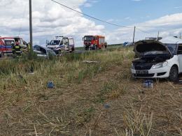 Wypadek na DK40 pomiędzy Wierzchem a Mochowem