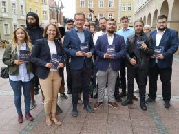 "Polska na nowo" - posłowie Konfederacji przekonywali w Opolu do swojego programu
