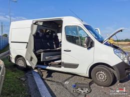Wypadek na obwodnicy Dobrodzienia