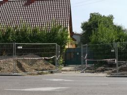 Prace na Głogowskiej odcięły mieszkańcom możliwość wjazdu na swoje posesje
