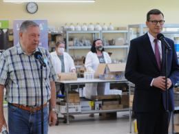 Premier Mateusz Morawiecki z wizytą w Opolu