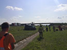 Karambol na opolskim odcinku A4. Najechało na siebie kilka pojazdów