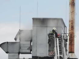 Pożar stolarni w miejscowości Schodnia