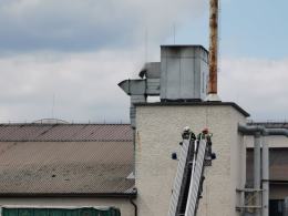 Pożar stolarni w miejscowości Schodnia