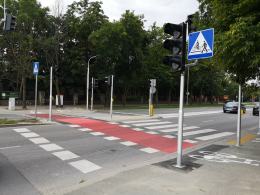Nowe, bezpieczniejsze przejście dla pieszych na Ozimskiej gotowe