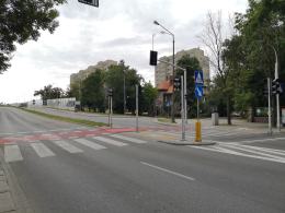 Nowe, bezpieczniejsze przejście dla pieszych na Ozimskiej gotowe