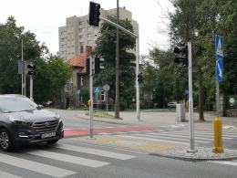 Nowe, bezpieczniejsze przejście dla pieszych na Ozimskiej gotowe