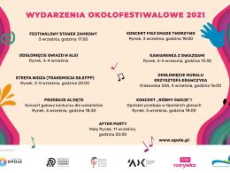 Przedstawiono program wydarzeń okołofestiwalowych
