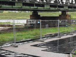 Prace przy przebudowie mostu na Odrze wstrzymane. Poważny błąd w projekcie